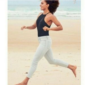ATHLETA Sculptek Skinny Crop Jeans 4